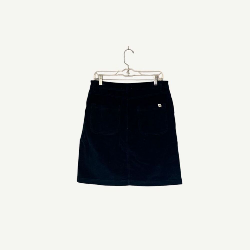 JEANIR Deep Teal Corduroy Pencil Skirt Above Knee Size Large